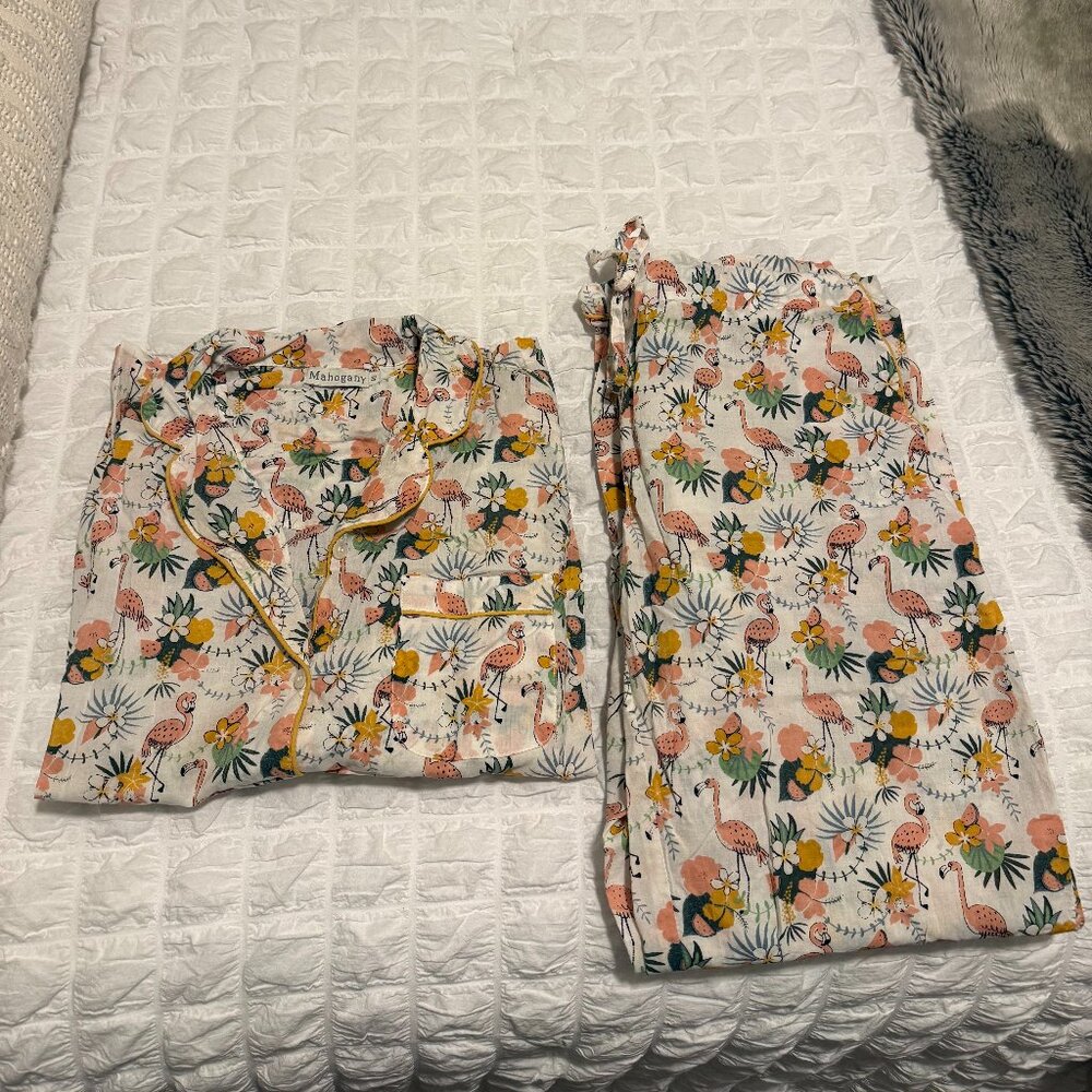 Long Sleeve / Long Pants Linen PJs